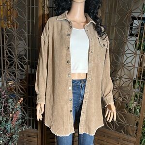 BOHME CORDUROY SHACKET L